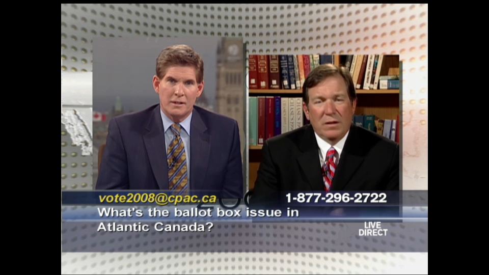 CPAC Special : Vote 2008 - Election Day Provincial Recap – Atlantic Provinces (2 of 2)