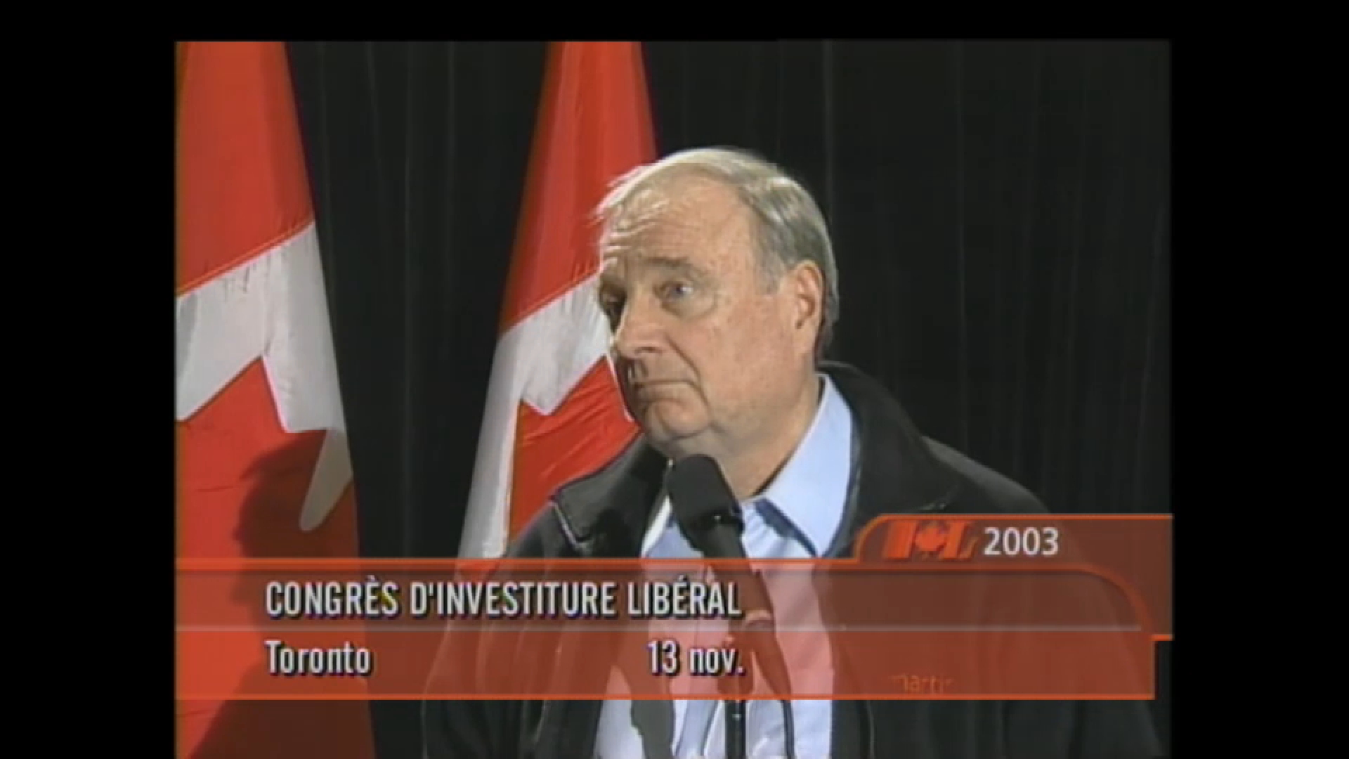 CPAC Special : 2003 Liberal Leadership – Candidates Speak to Media