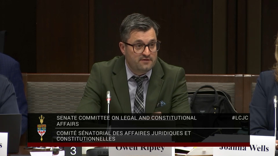 In Committee from the Senate of Canada : Legal and Constitutional Affairs – May 6, 2026