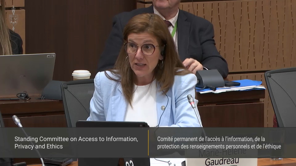 In Committee from the House of Commons : Access to Information, Privacy and Ethics – May 28, 2026