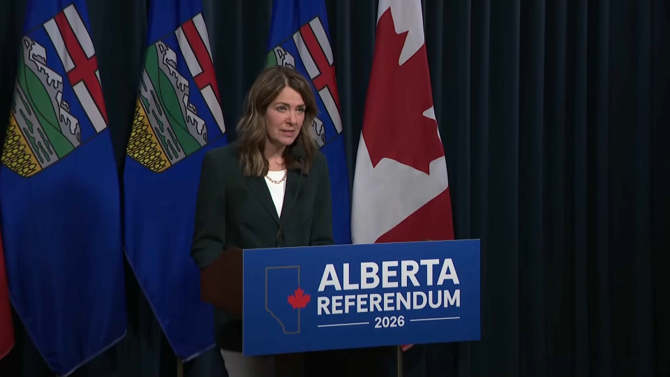 Headline Politics : Alberta’s Danielle Smith Holds News Conference on Planned Referendum