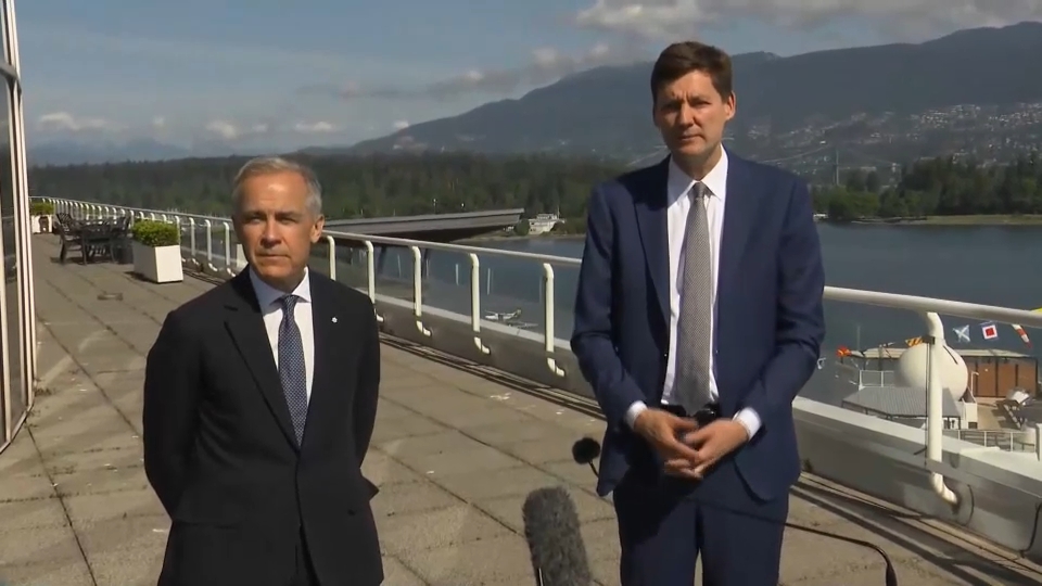Headline Politics : PM Mark Carney Meets with Premier David Eby in Vancouver