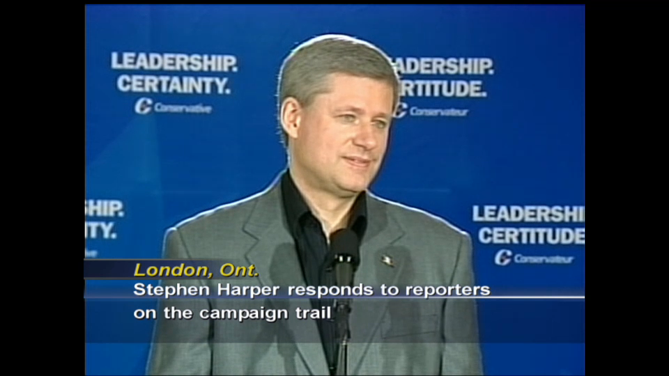 Leaders' Tour : Vote 2008 – October 11, 2008 (Part 1 of 4)