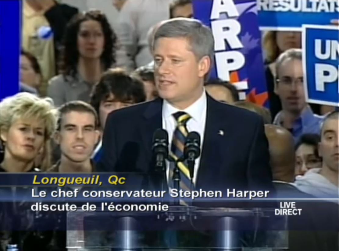 Leaders' Tour : Vote 2008 – October 11, 2008 (Part 1 of 4)