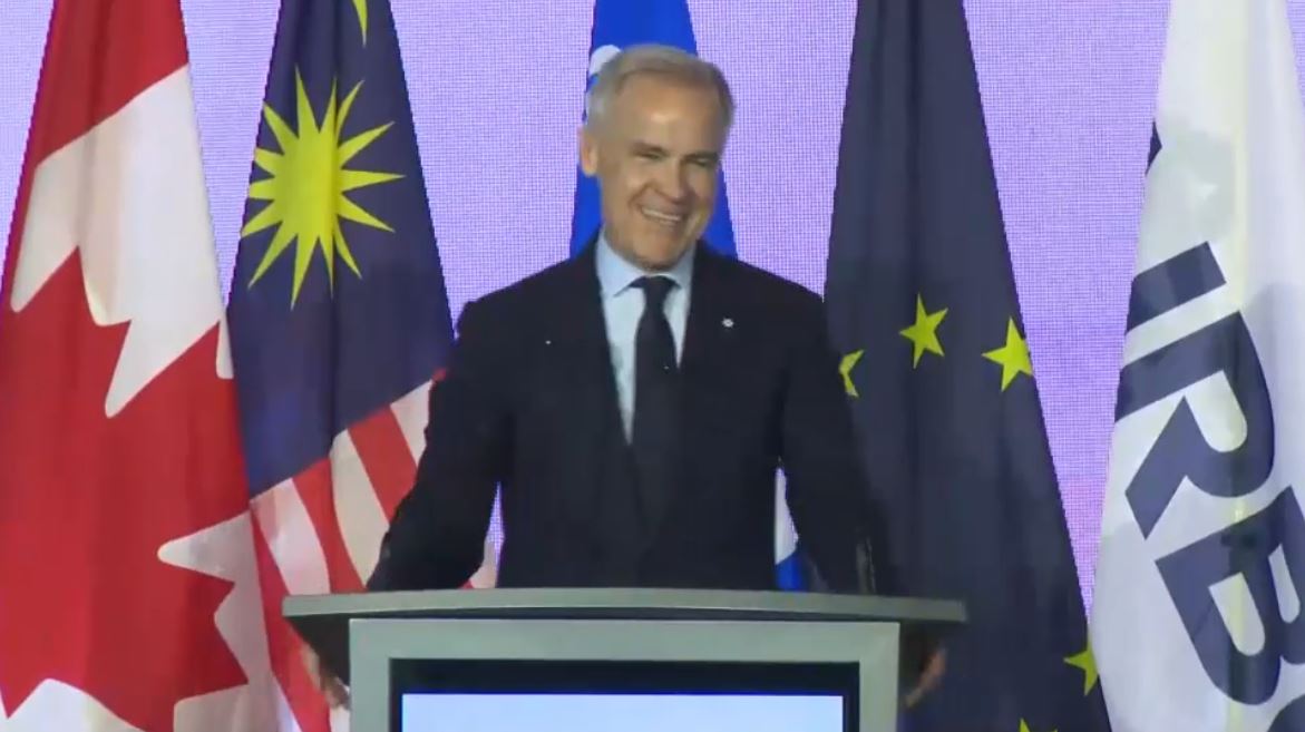 Headline Politics : Sale of 150 A-220s: Prime Minister Mark Carney Speaks at Airbus Plant