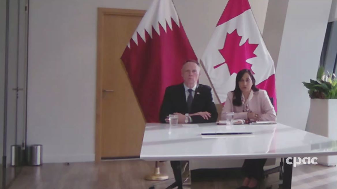 Headline Politics : Ministers McGuinty and Anand Comment Following Visits to Middle East