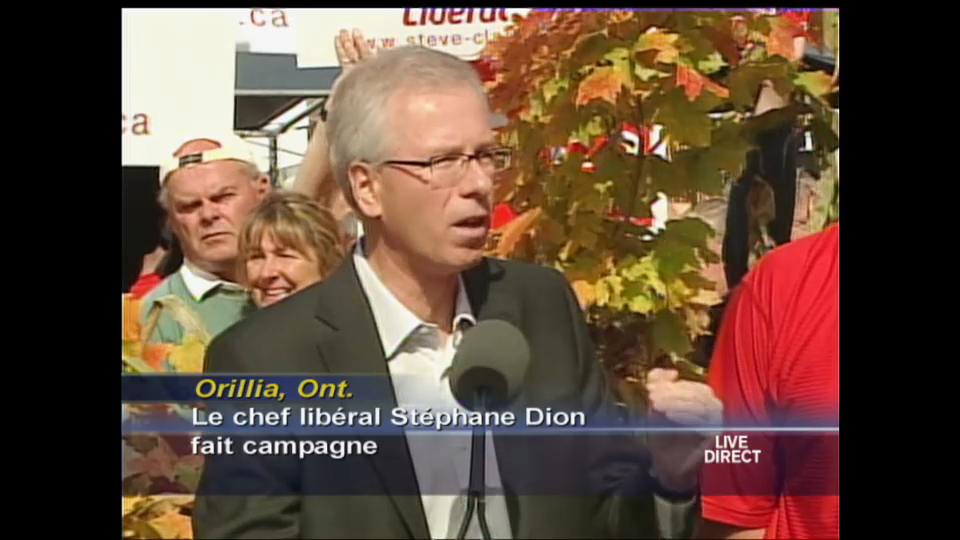 Leaders' Tour : Vote 2008 – October 11, 2008 (Part 3 of 4)