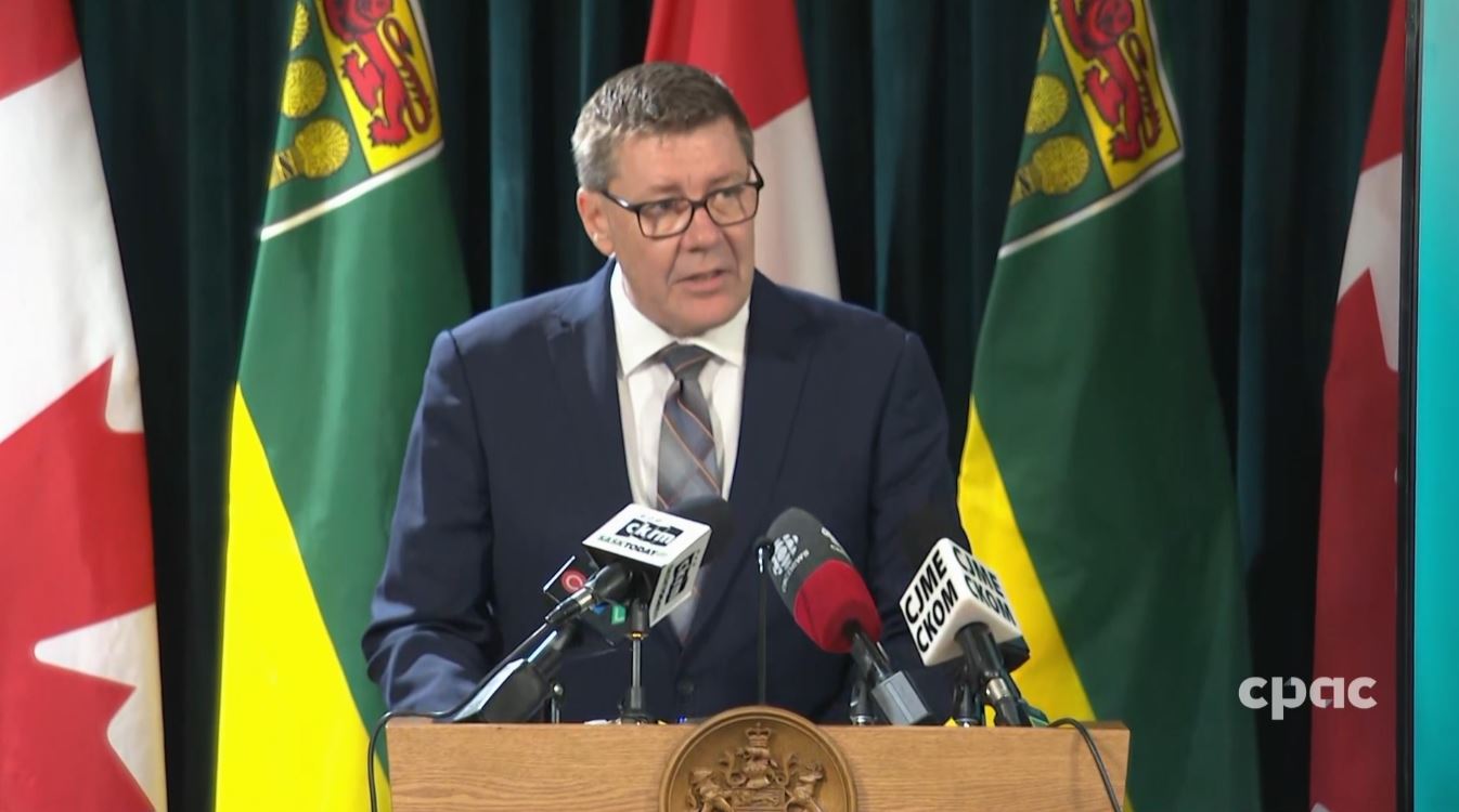 Headline Politics : Sask. Premier Scott Moe Speaks with Reporters as Spring Sitting Concludes