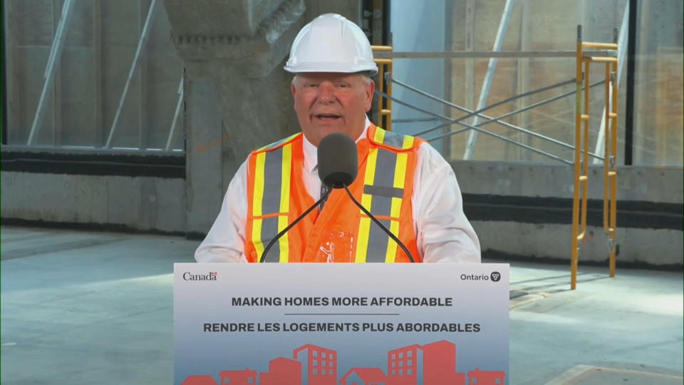 À la une : Infrastructure : Le PM de l’Ont. annonce un finan. pour Toronto – 23 juin 2026