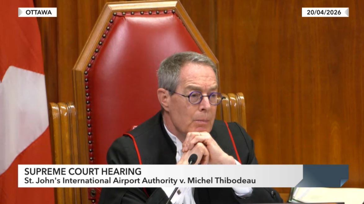 Supreme Court Hearings : St. John's International Airport Authority v. Michel Thibodeau