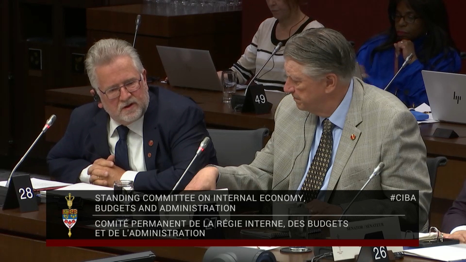 In Committee from the Senate of Canada : Internal Economy, Budgets and Administration – June 18, 2026