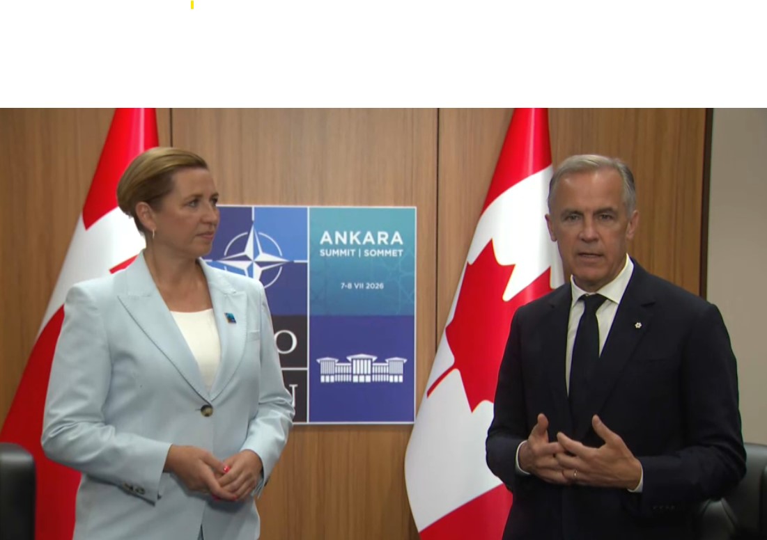 Headline Politics : PM Mark Carney Meets with Danish PM Mette Frederiksen – July 8, 2026