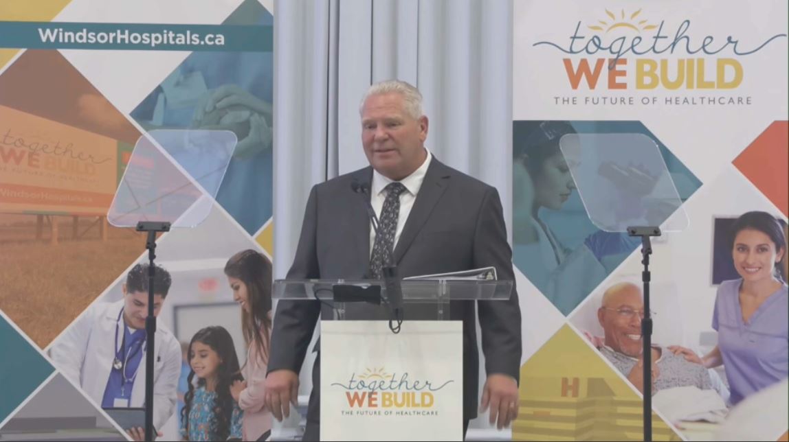 À la une : Ford annonce le début des travaux du nouvel hôpital de Windsor – 16 juillet 2026