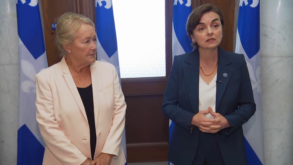 Headline Politics : Premier Christine Fréchette Addresses the Media on Homelessness – July 14, 2026