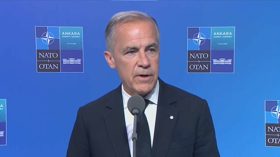 Headline Politics : PM Carney Holds Doorstep Scrum at NATO Summit – July 8, 2026