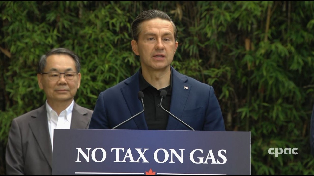 Headline Politics : Pierre Poilievre Calls for Extension of Gas Tax Relief – August 16, 2026