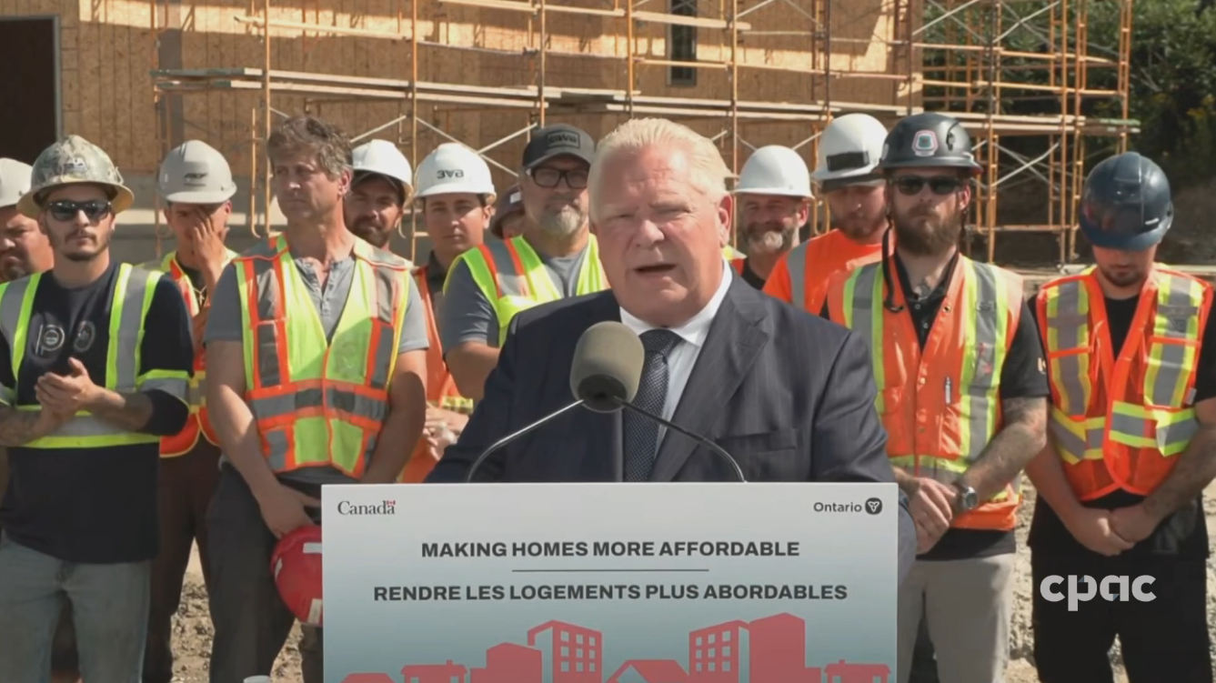 À la une : Annonce des gouv. du Canada et de l’Ontario au sujet de l’infrastructure