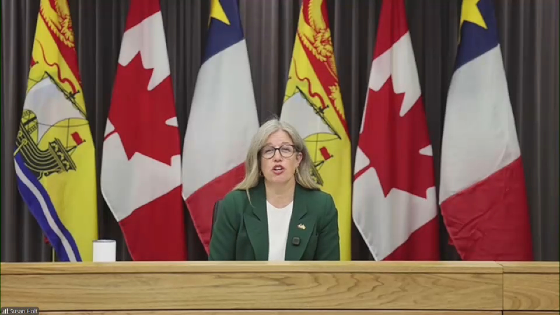 À la une : Suspension des négociations Canada—É.-U. : la PM du N.-B. réagit
