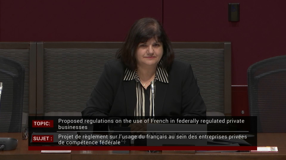Les comités du Sénat : Langues officielles – 28 septembre 2026