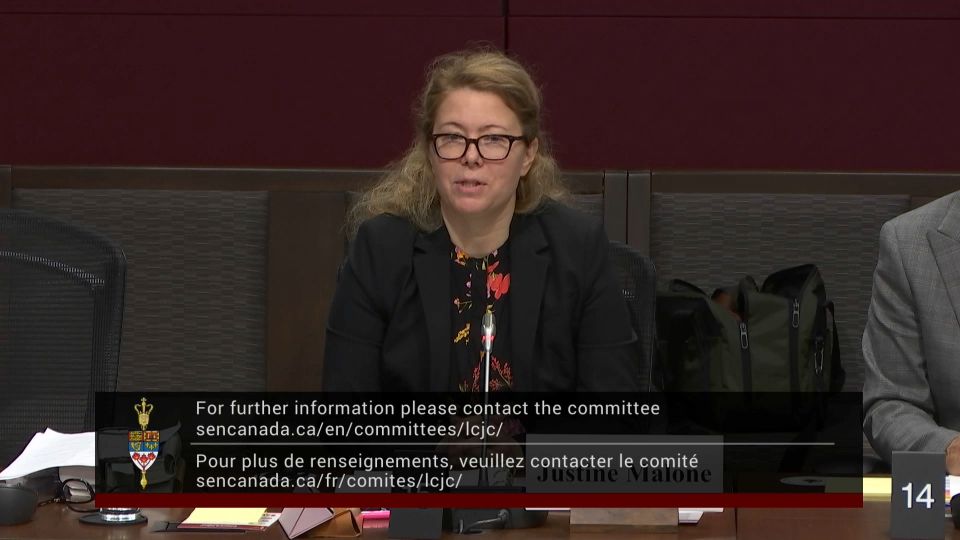 Les comités du Sénat : Affaires juridiques et constitutionnelles – 1 octobre 2026
