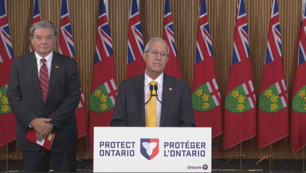 Headline Politics : Ontario Govt Provides Update on Response to U.S. Tariffs