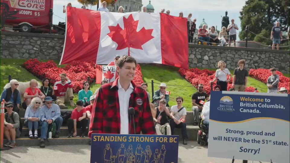 British Columbia Premier Supports New Federal Tariffs