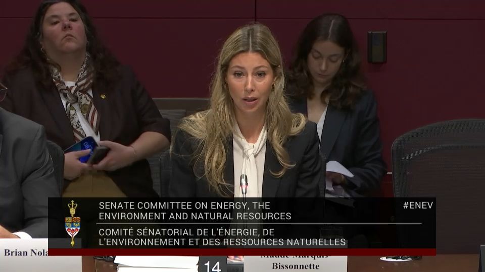 Les comités du Sénat : Énergie, environnement et ressources naturelles - 1 octobre 2026