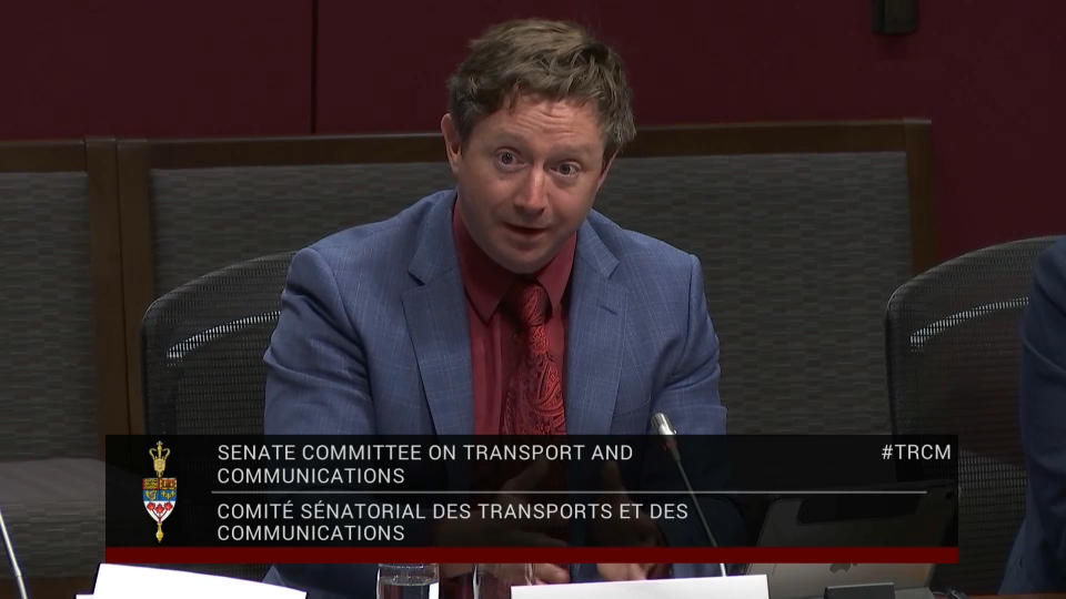 In Committee from the Senate of Canada : Transport and Communications – September 22, 2026