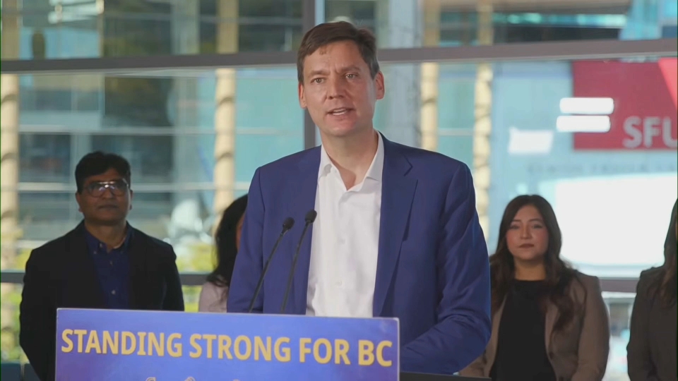 Headline Politics : B.C.’s David Eby Holds a News Conference on Health Care