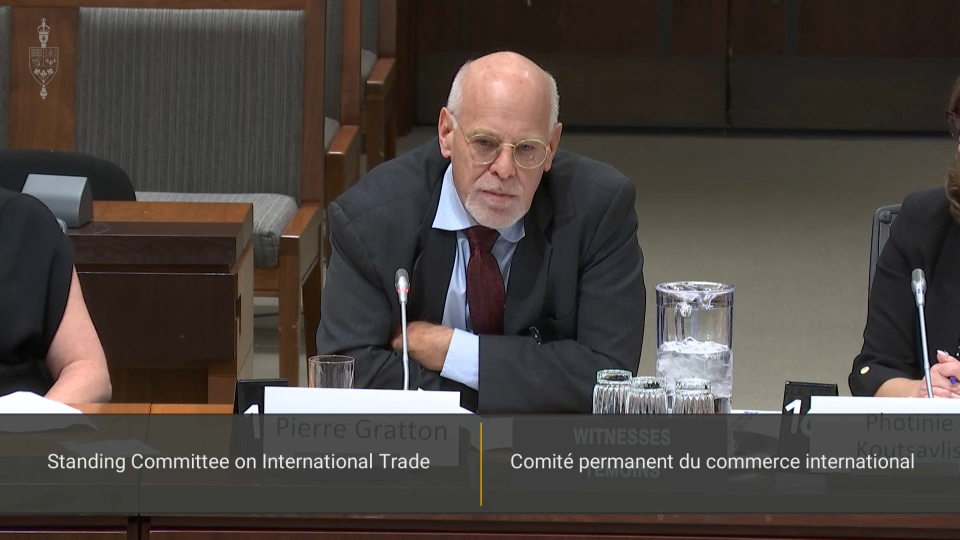 In Committee from the House of Commons : International Trade – September 24, 2026