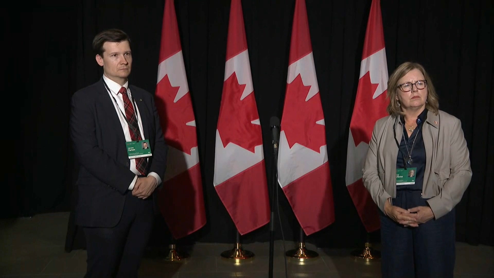 Headline Politics : Cabinet Retreat: Red Deer and Calgary Mayors Speak with Reporters