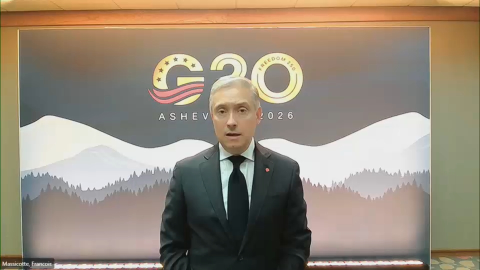 Headline Politics : Minister Champagne on G20 Meeting, International Trade, Investment Climate