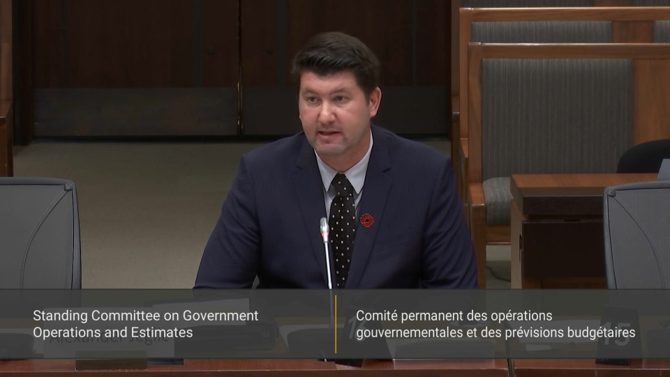 In Committee from the House of Commons : Government Operations and Estimates – October 29, 2026