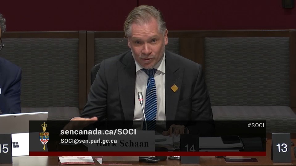In Committee from the Senate of Canada : Social Affairs, Science and Technology – October 22, 2026