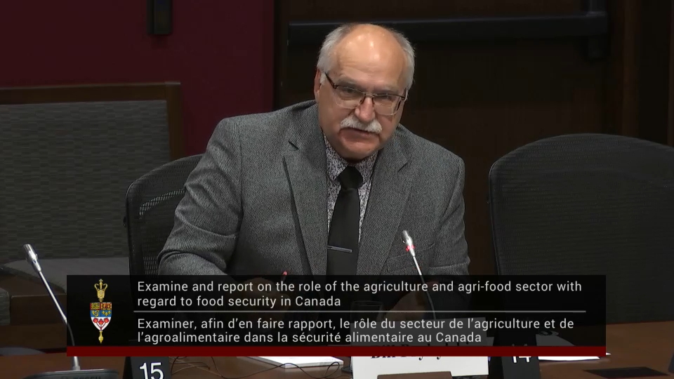 In Committee from the Senate of Canada : Agriculture and Forestry – October 20, 2026