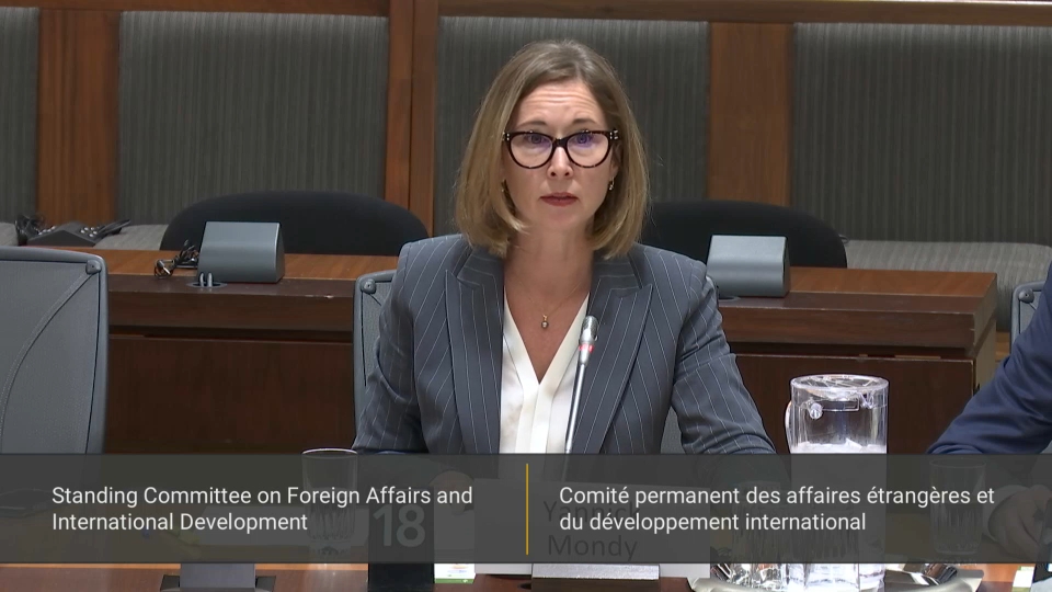 Les comités de la chambre des communes : Affaires étrangères et développement international – 5 octobre 2026