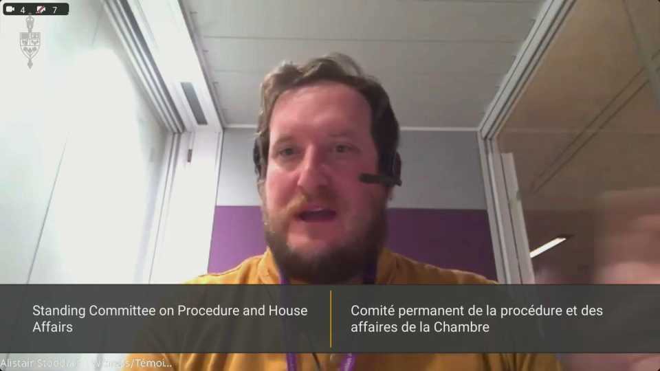 In Committee from the House of Commons : Procedure and House Affairs – October 22, 2026
