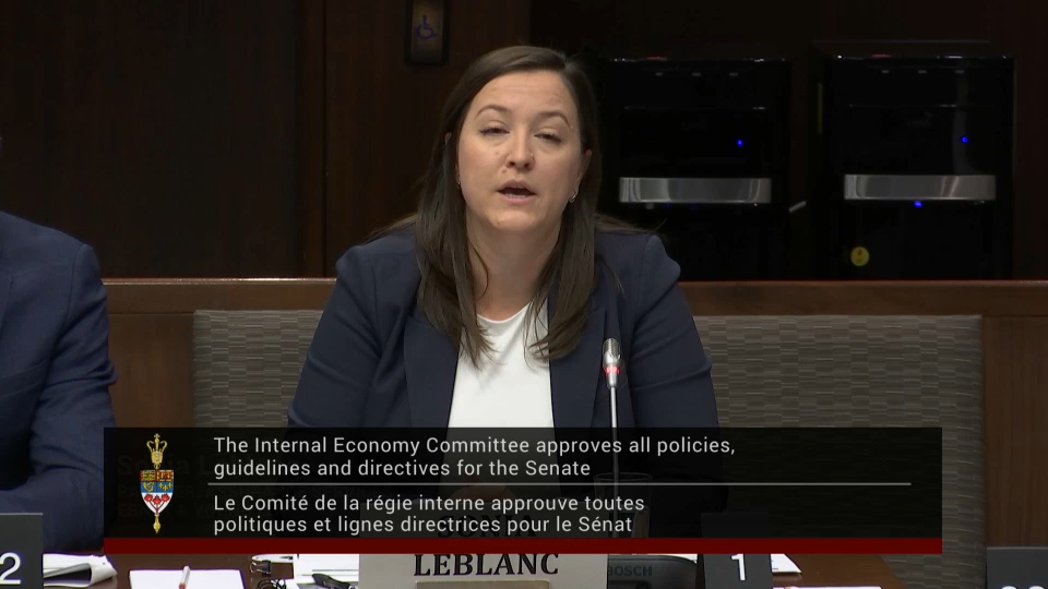 In Committee from the Senate of Canada : Internal Economy, Budgets and Administration – October 29, 2026
