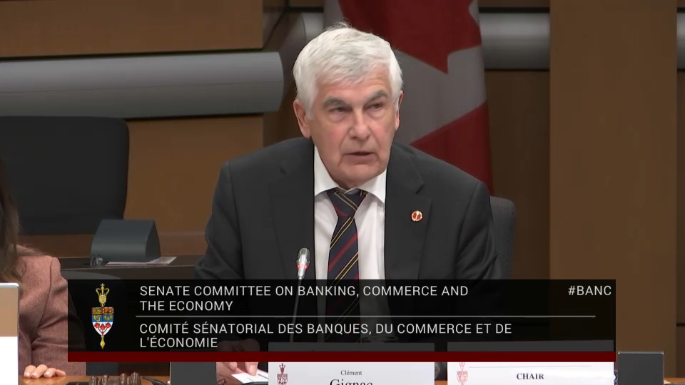 In Committee from the Senate of Canada : Banking, Commerce and the Economy – October 22, 2026