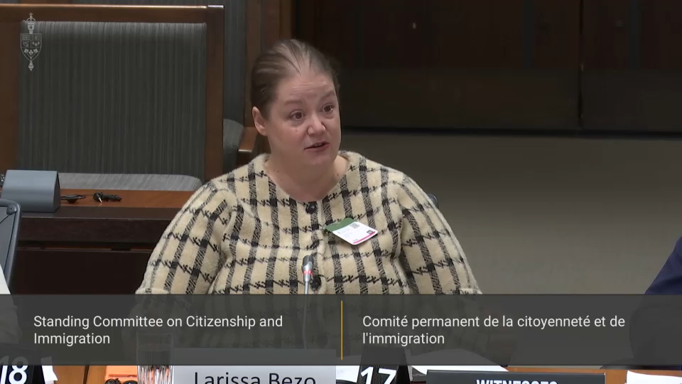 In Committee from the House of Commons : Citizenship and Immigration – October 20, 2026