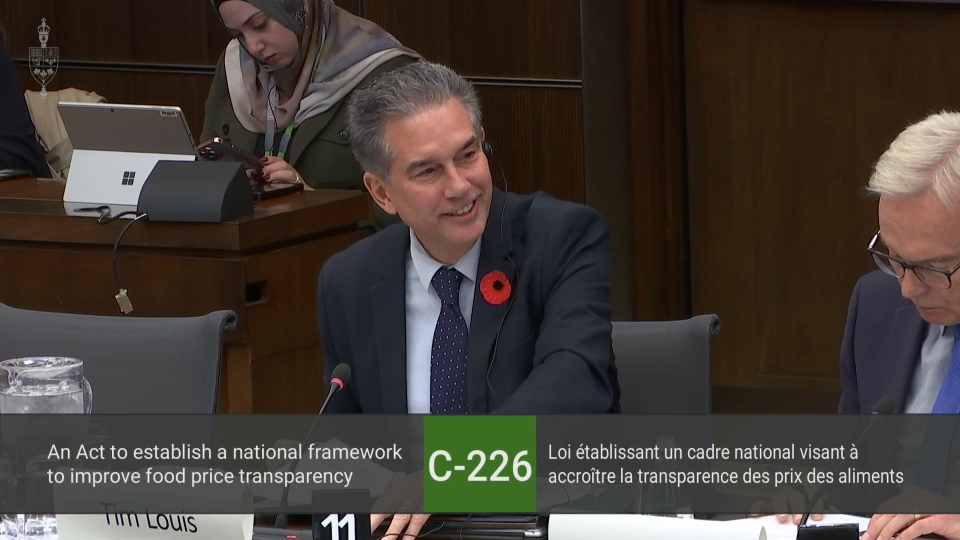In Committee from the House of Commons : Agriculture and Agri-Food – October 29, 2026