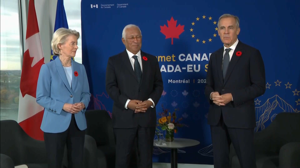 À la une : Le PM Carney rencontre des dirigeants de l’UE à Montréal