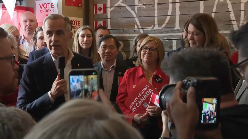 Headline Politics : PM Mark Carney and Alberta Premier Danielle Smith Speak in Red Deer