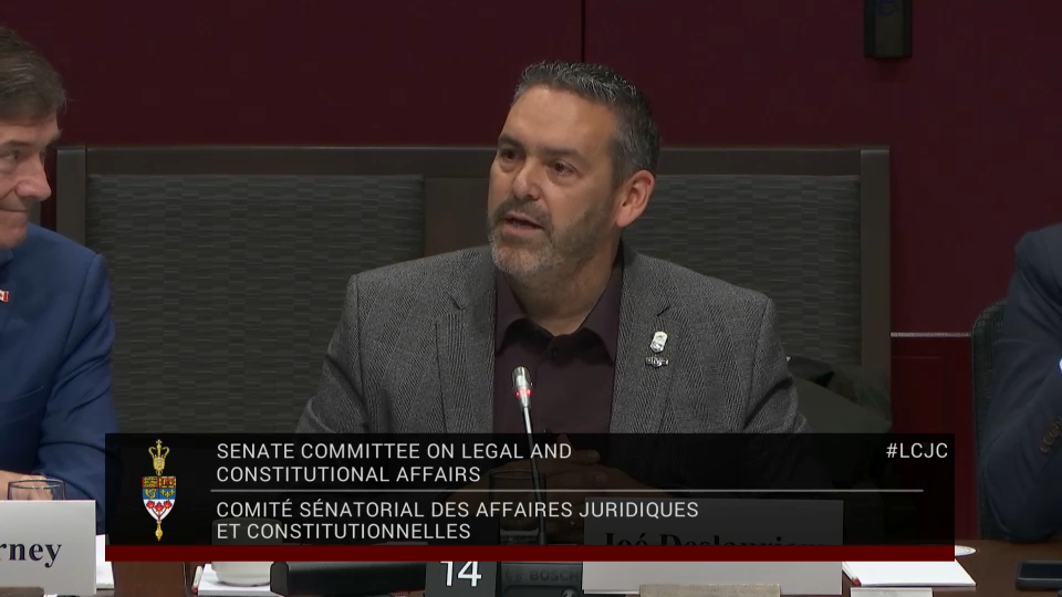 In Committee from the Senate of Canada : Legal and Constitutional Affairs – October 22, 2026