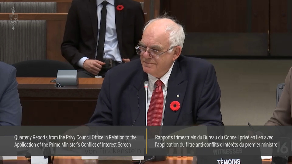 In Committee from the House of Commons : Access to Information, Privacy and Ethics – October 28, 2026