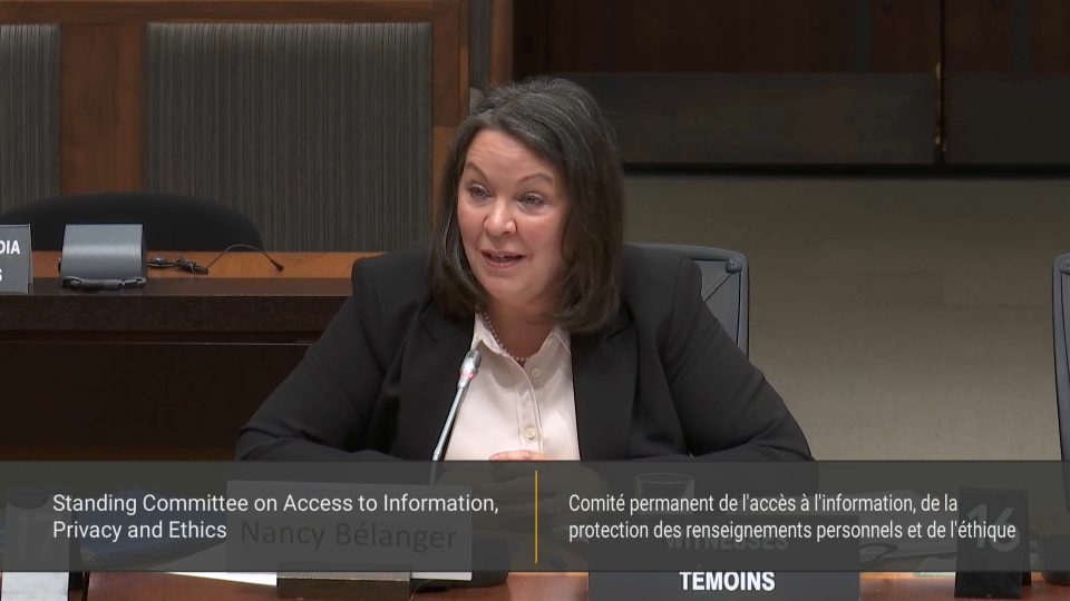 In Committee from the House of Commons : Access to Information, Privacy and Ethics – October 26, 2026