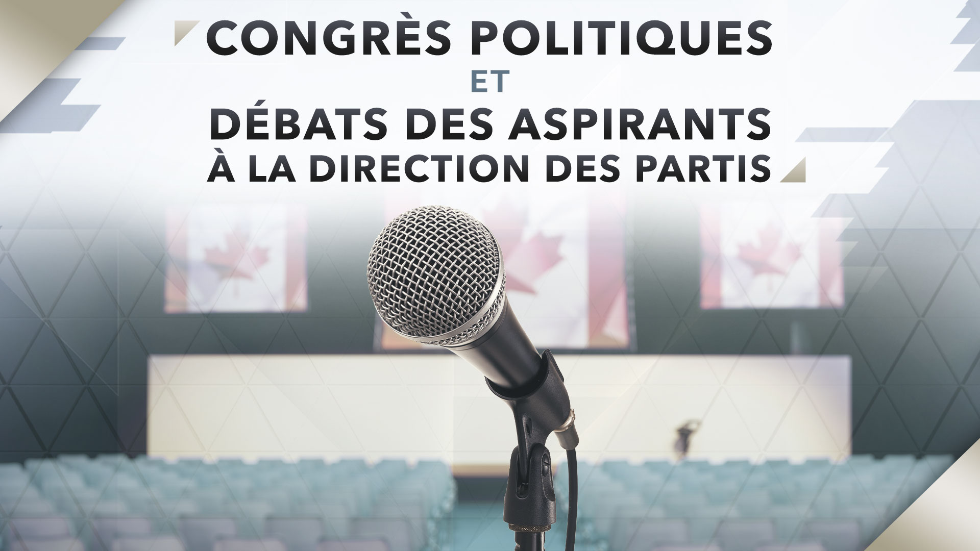 Congrès politiques et débats des aspirants à la direction des partis